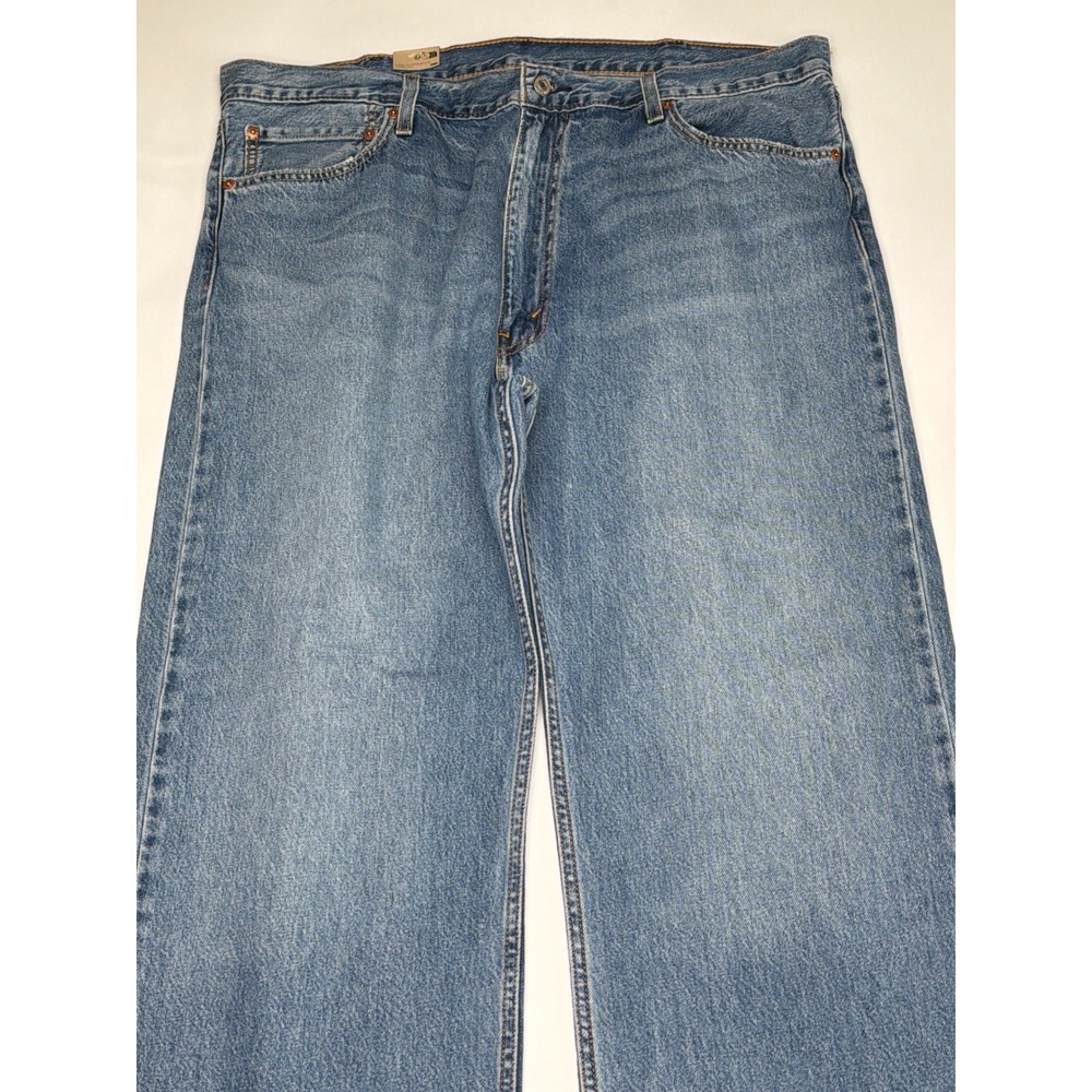 Levis 555‎ Regular Fit Jeans Mens 40x32 Blue Medium Wash Straight Leg Denim